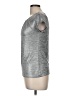 Worthington Metallic Silver Short Sleeve Top Size M (petite) - photo 5