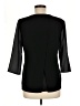 Ann Taylor Black 3/4 Sleeve Top Size M - photo 2