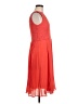 Warehouse 100% Polyester Orange Cocktail Dress Size 8 - photo 4