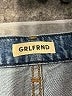 GRLFRND 100% Cotton Blue Jeans Size 26 waist - photo 7