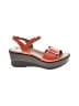 Dansko 100% Leather Orange Wedges Size EU 41 - photo 1