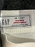 Gap Ivory Jeans Size 35 waist - photo 6