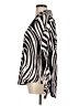 Finley 100% Viscose Animal Print Ivory Long Sleeve Blouse Size M - photo 5