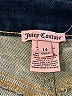 Juicy Couture Solid Blue Jeans Size 14 - photo 4