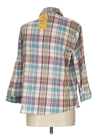 Alfred Dunner 3/4 Sleeve Button-Down Shirt (view 2)