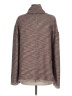 We the Free Tweed Brown Turtleneck Sweater Size M - photo 2