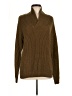 Blair 100% Polyester Solid Brown Pullover Sweater Size M - photo 1