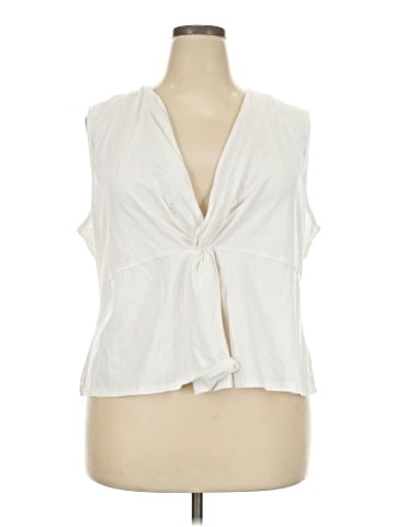 Halogen Sleeveless Blouse (view 1)