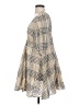 Ganni Plaid Tan Casual Dress Size EU 36 / US 6 - photo 5