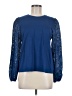 Jade Blue Long Sleeve Blouse Size M - photo 1