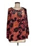 Sundance Orange Long Sleeve Blouse Size M - photo 1