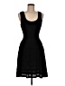 Assorted Brands Solid Black Cocktail Dress Size M - photo 1
