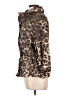 Peck & Peck Animal Print Brown Coat Size L - photo 5