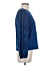 Jade Blue Long Sleeve Blouse Size M - photo 4