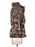 Peck & Peck Animal Print Brown Coat Size L - photo 4