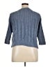 Cj Banks 100% Cotton Blue Cardigan Size 0X - photo 2