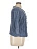 Cj Banks 100% Cotton Blue Cardigan Size 0X - photo 4