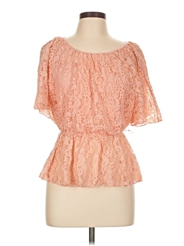 Papaya Short Sleeve Blouse (view 1)
