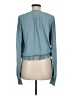 Ramy Brook Teal Long Sleeve Blouse Size M - photo 2