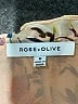 Rose + Olive 100% Polyester Floral Pink Long Sleeve Blouse Size M - photo 7