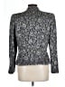 Carmen Marc Valvo Animal Print Gray Jacket Size 12 - photo 2