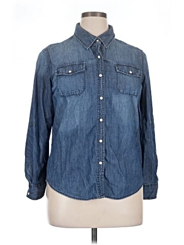 Arizona Jean Company Long Sleeve Button-Down Shirt (view 1)