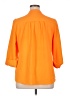 Cocomo 100% Polyester Orange 3/4 Sleeve Blouse Size 1X - photo 2