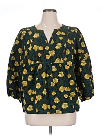 Sonoma Goods for Life 3/4 Sleeve Blouse (view 1)