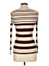 No Boundaries Stripes Brown Turtleneck Sweater Size L - photo 2
