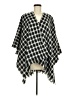 Anne Klein 100% Polyester Black Poncho One size - photo 1