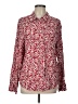 Cooper & Ella 100% Rayon Floral Red Long Sleeve Blouse Size Lg (3) - photo 1