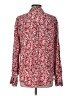 Cooper & Ella 100% Rayon Floral Red Long Sleeve Blouse Size Lg (3) - photo 2
