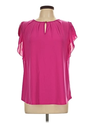Roz & Ali Short Sleeve Blouse (view 1)
