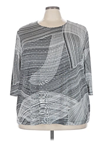 Maggie Barnes 3/4 Sleeve Blouse (view 1)