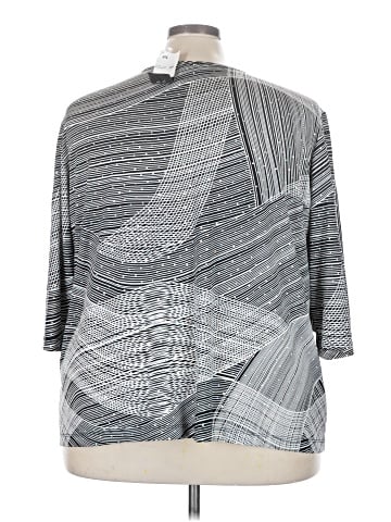 Maggie Barnes 3/4 Sleeve Blouse (view 2)