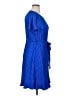 DKNY 100% Polyester Blue Casual Dress Size 14 - photo 4