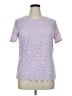 Teddi Rose Purple Short Sleeve Top Size XL - photo 1