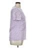 Teddi Rose Purple Short Sleeve Top Size XL - photo 4