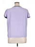 Unbranded 100% Polyester Purple Short Sleeve Blouse Size XL - photo 2