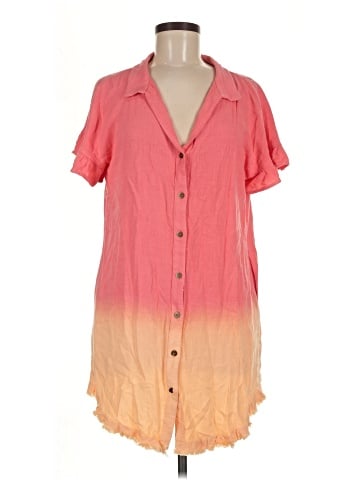 Umgee Short Sleeve Blouse (view 1)