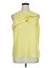 The Limited 100% Polyester Yellow Sleeveless Blouse Size XL - photo 1