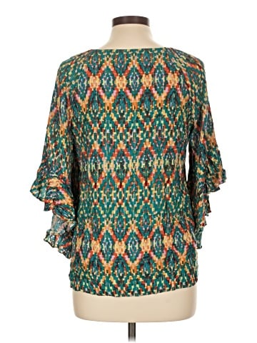 Cato 3/4 Sleeve Blouse (view 2)