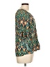 Cato Teal 3/4 Sleeve Blouse Size L - photo 4