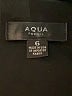 Aqua 100% Polyester Black Cocktail Dress Size 6 - photo 7