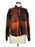 BDG Plaid Brown Long Sleeve Button-Down Shirt Size M - photo 1