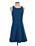 BCBGeneration Stripes Blue Casual Dress Size S - photo 1