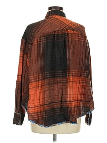BDG Long Sleeve Button-Down Shirt (view 2)