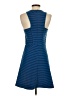 BCBGeneration Stripes Blue Casual Dress Size S - photo 2