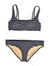 J.Crew Stripes Gold Two Piece Swimsuit Size L - photo 1