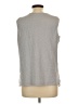 Coldwater Creek 100% Polyester Silver Sleeveless Blouse Size L - photo 2